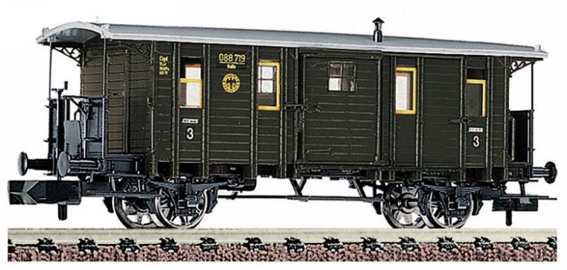 DB - Box Goods with End Platform - Era II - Fleischmann 8368